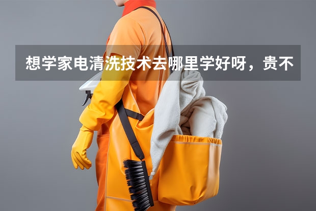 想学家电清洗技术去哪里学好呀，贵不