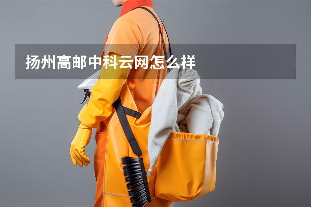 扬州高邮中科云网怎么样