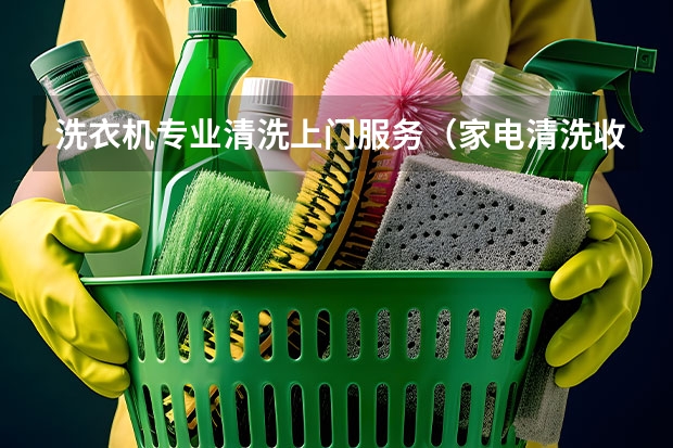 洗衣机专业清洗上门服务（家电清洗收费标准）