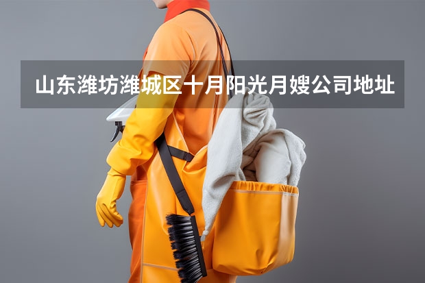 山东潍坊潍城区十月阳光月嫂公司地址在哪（北京十佳月嫂公司排名）