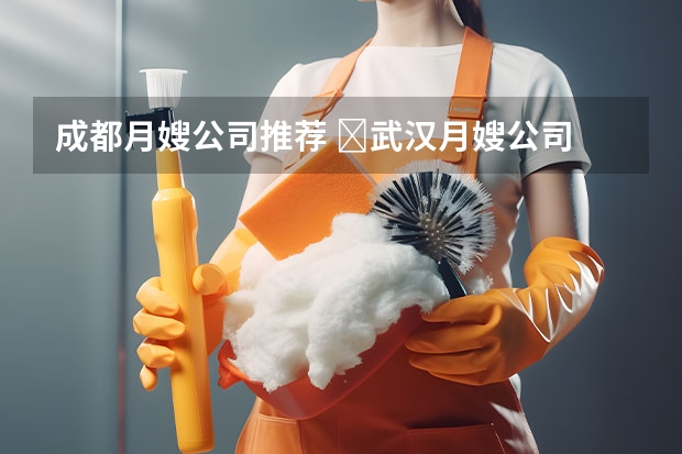 成都月嫂公司推荐 ​武汉月嫂公司