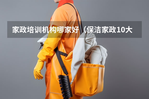 家政培训机构哪家好（保洁家政10大品牌）
