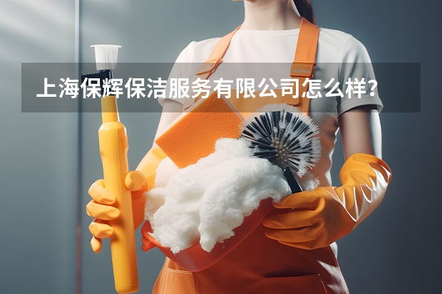 上海保辉保洁服务有限公司怎么样？