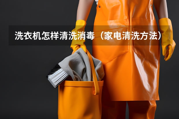 洗衣机怎样清洗消毒（家电清洗方法）
