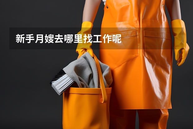 新手月嫂去哪里找工作呢