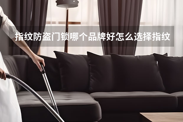 指纹防盗门锁哪个品牌好怎么选择指纹门锁