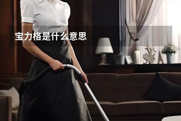 宝力格是什么意思