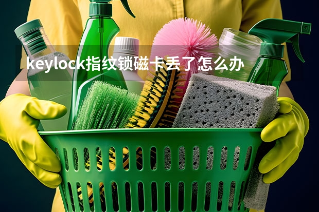 keylock指纹锁磁卡丢了怎么办
