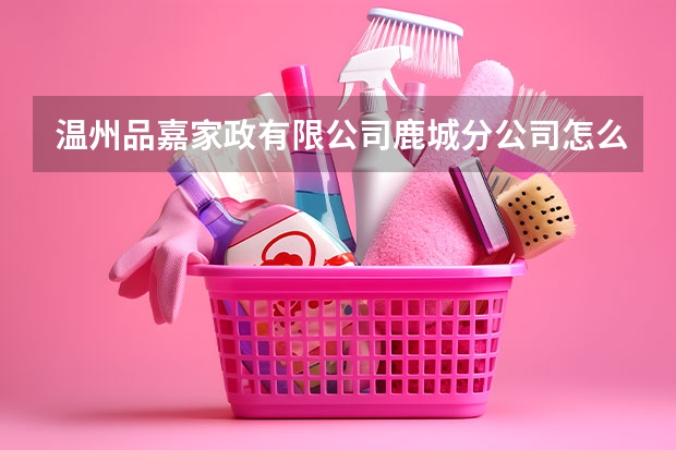 温州品嘉家政有限公司鹿城分公司怎么样？