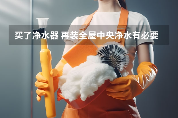 买了净水器 再装全屋中央净水有必要吗
