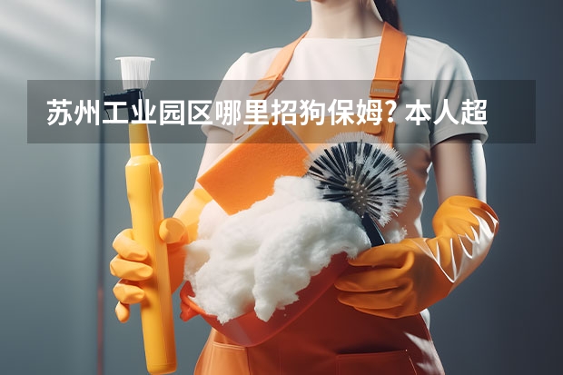 苏州工业园区哪里招狗保姆? 本人超爱狗狗.想找个帮别人照看狗狗的工作.但要在园区