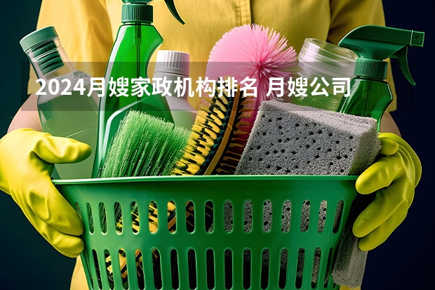 2024月嫂家政机构排名 月嫂公司排名前十名