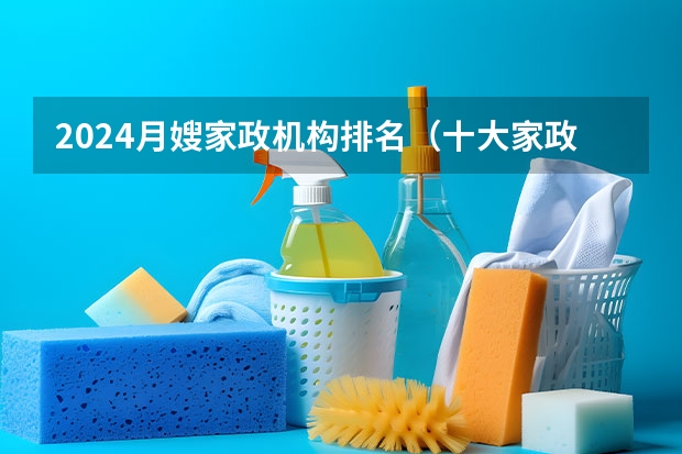 2024月嫂家政机构排名（十大家政服务公司排名）