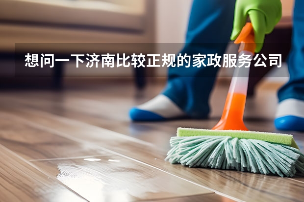 想问一下济南比较正规的家政服务公司有哪些