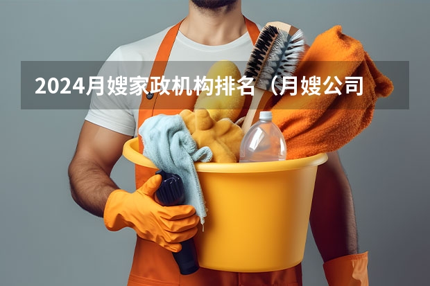 2024月嫂家政机构排名（月嫂公司排名前十名）