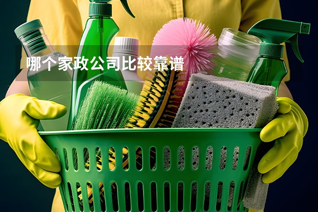哪个家政公司比较靠谱